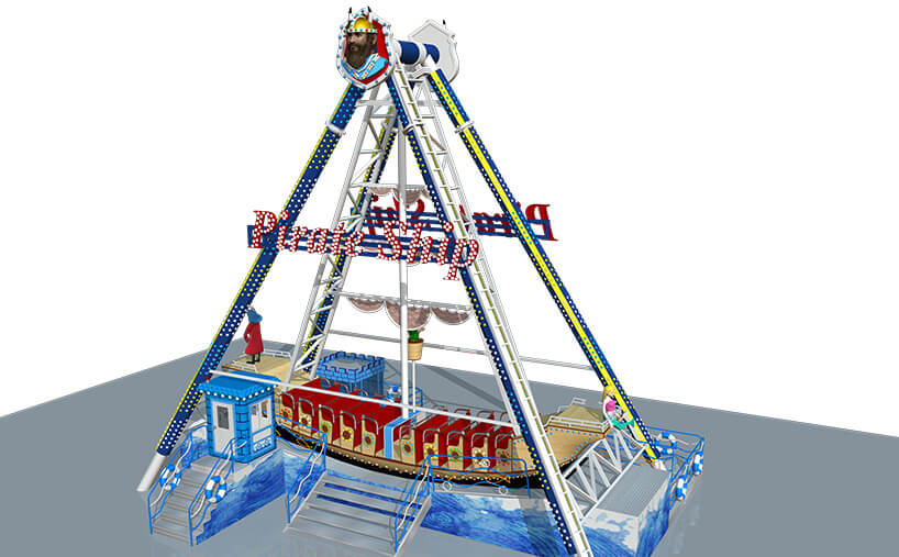 40 seats pirate ship